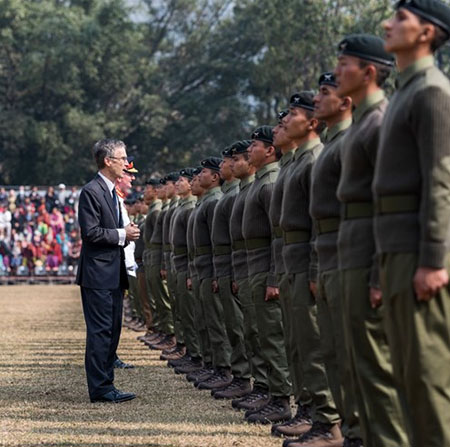 British Army Gurkha Training Center