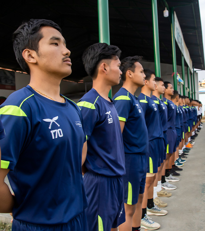 British Army Training Center Kathmandu